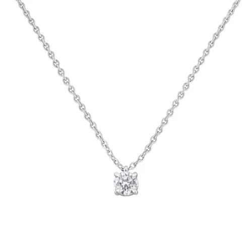 Pendentif en or blanc et diamant blanc - CREATIONS JULIAN