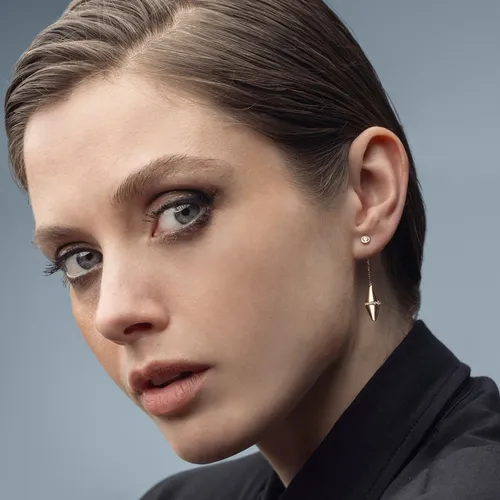 Boucle d'Oreille unité CELEST Gold Chaine PM - HEAVENLY