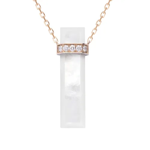 Sautoir METEOR Nacre Blanche XL - HEAVENLY