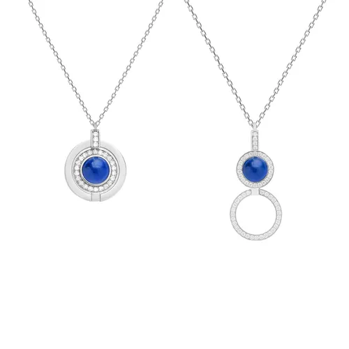 Collier SATURN Lapis Lazuli S - HEAVENLY