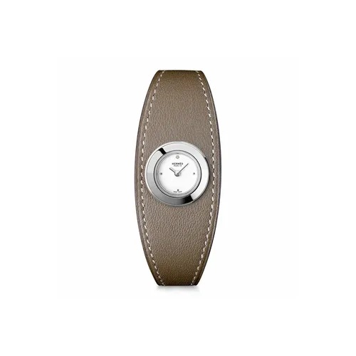 Montre Hermès Faubourg Manchette Étoupe - HERMÈS