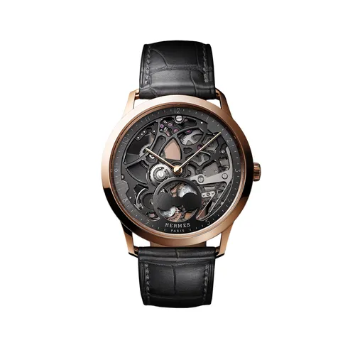 Montre Slim d'Hermès Squelette, 39,5 mm - HERMÈS