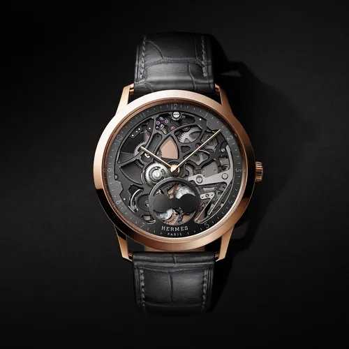 Montre Slim d'Hermès Squelette, 39,5 mm - HERMÈS