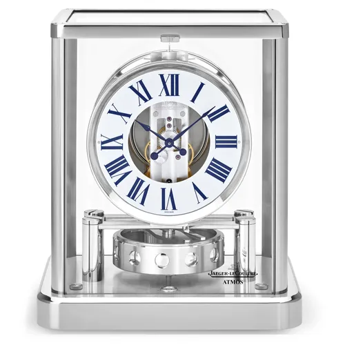 Pendule Jaeger-LeCoultre Atmos classique Rhodiée - JAEGER-LECOULTRE