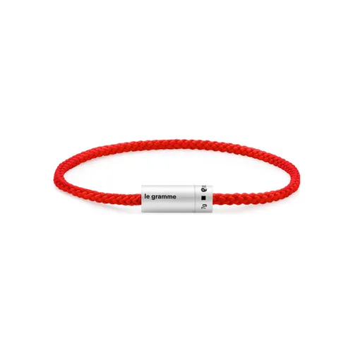 Bracelet le gramme Câble en argent brossé, 7 grammes - LE GRAMME
