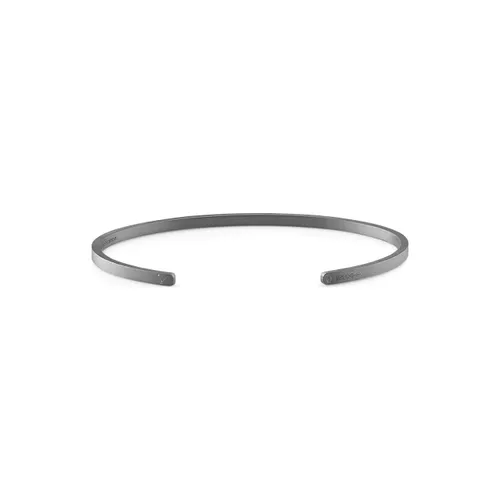 Bracelet le gramme Ruban en argent brossé et PVD, 7 grammes - LE GRAMME