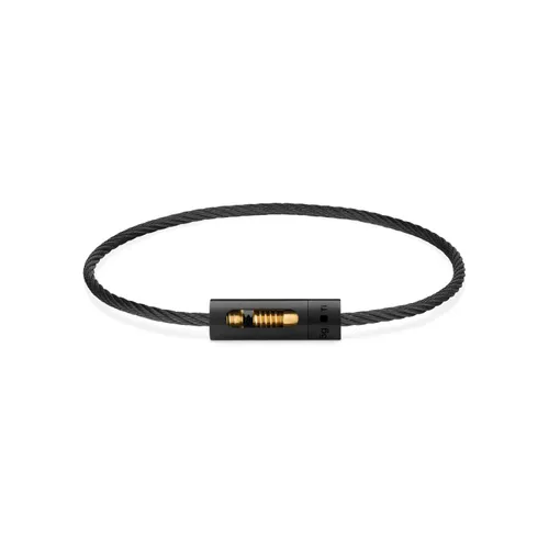 Bracelet le gramme Câble en argent noir, 5 grammes - LE GRAMME