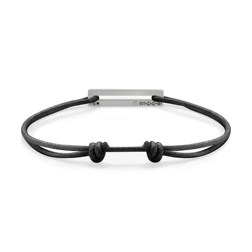 Bracelet CORDON noir perforé le 1,7g - LE GRAMME