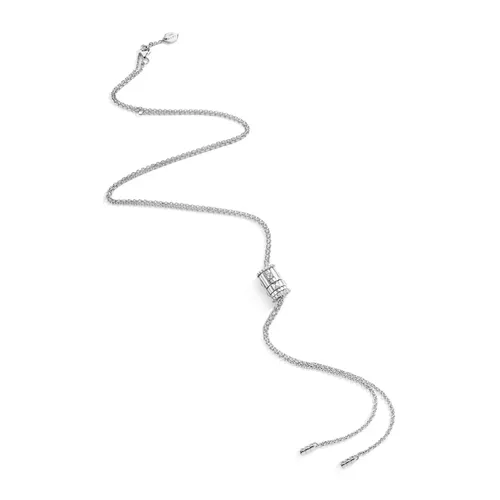 Collier cravate Marli New York LIFE, or blanc, diamants - MARLI NEW YORK