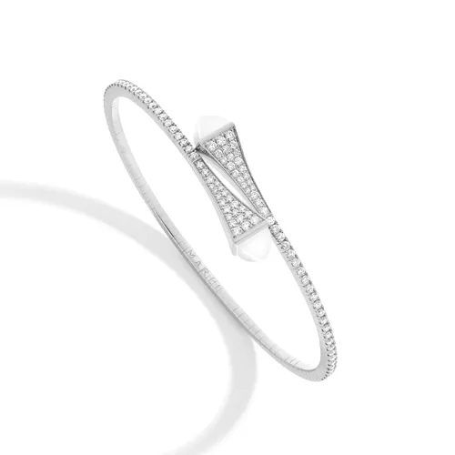 Bracelet CLEO Midi Agates blanches - MARLI NEW YORK