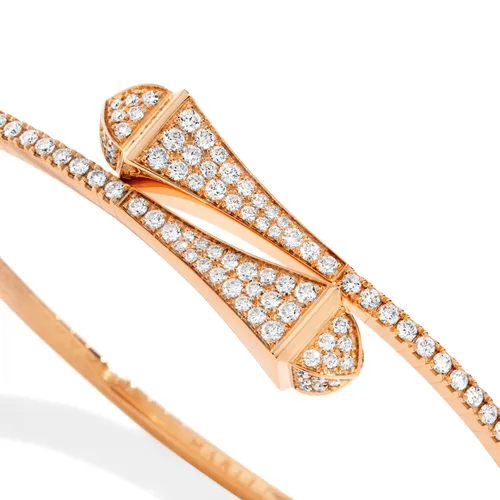 Bracelet Marli New York Cleo Midi en Or rose avec Diamant - MARLI NEW YORK