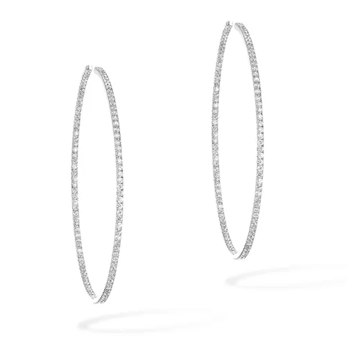 Boucles d'Oreilles Créoles GATSBY M - MESSIKA