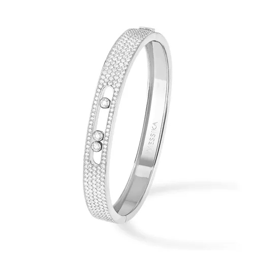 Bracelet Bangle MOVE JOAILLERIE M Pavé - MESSIKA