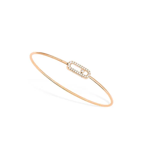 Bracelet Jonc MOVE Uno Mémoire de Forme taille M - MESSIKA