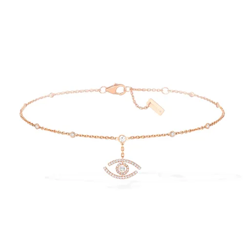 Bracelet de cheville LUCKY EYE pavé - MESSIKA