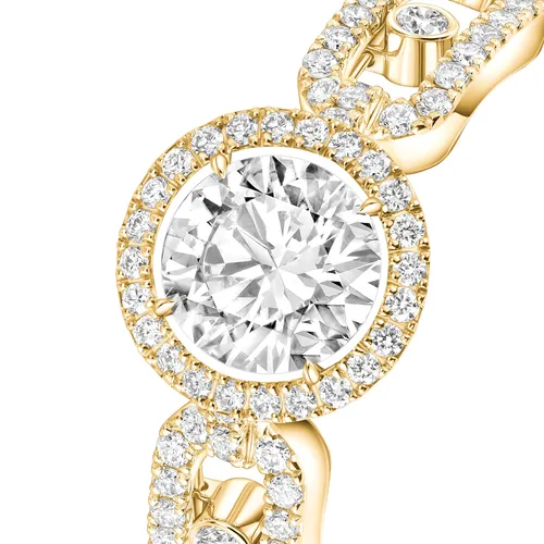 Messika Move Link Solitaire Ring, 0.70 carats