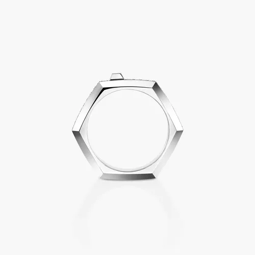 Bague Messika Moderniste pavée, petit modèle