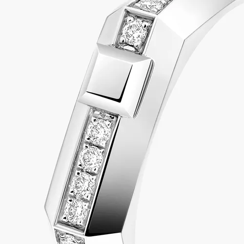 Bague Messika Moderniste pavée, petit modèle