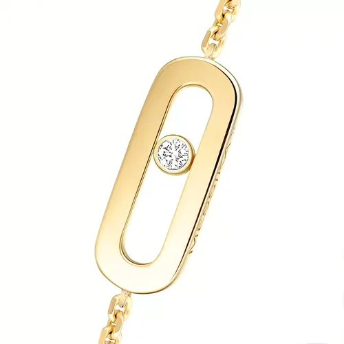 Messika Move Uno bracelet, yellow gold, diamond