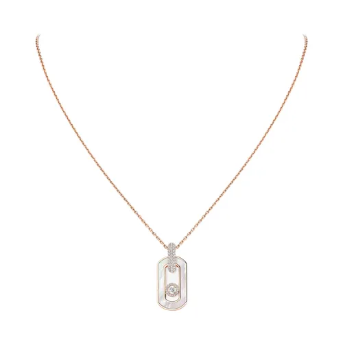 Collier SO MOVE Nacre Blanche - MESSIKA