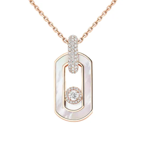 Collier SO MOVE Nacre Blanche - MESSIKA