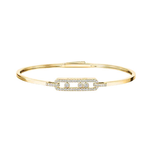 Bracelet Jonc MOVE Classique PM, Taille M (15,5 - 16,5 cm) - MESSIKA