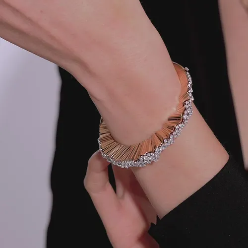 Bracelet Palmiero Ray of sun avec diamants blancs