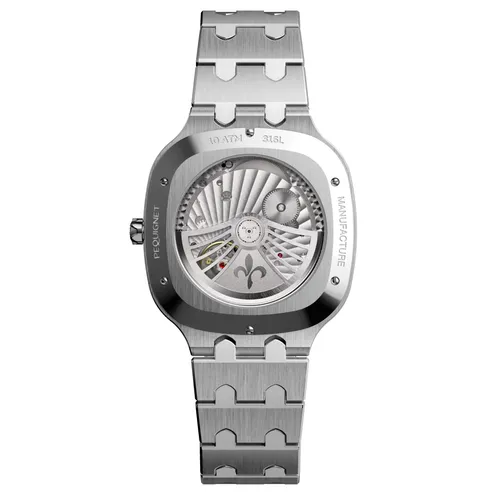 Montre Pequignet Concorde Bleu Marine 40mm - PEQUIGNET