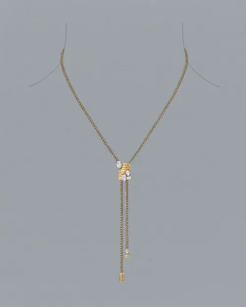 Pendentif Long Repossi Blast