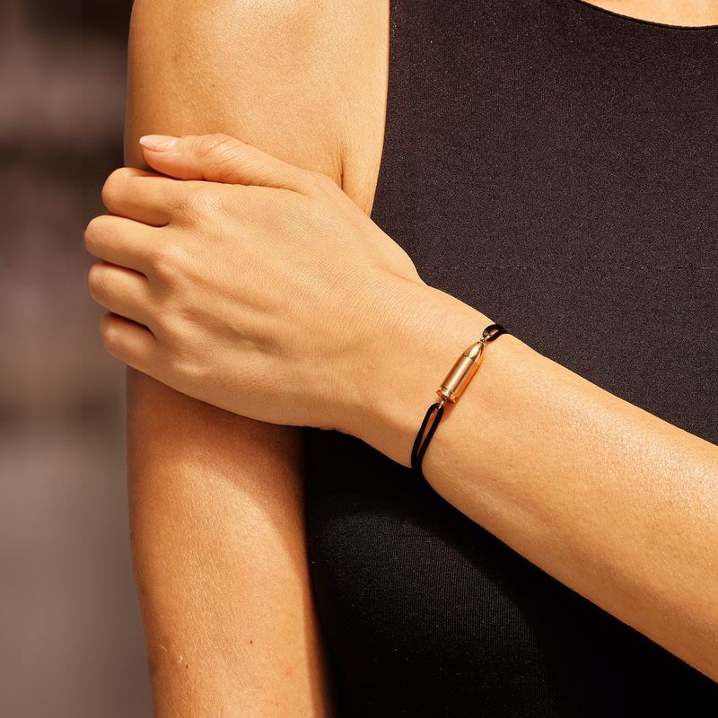 Bracelet Akillis cordon Bang Bang en or rose Bracelet Akillis cordon Bang Bang en or rose