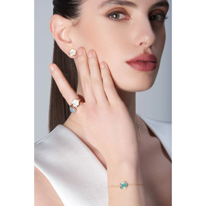 Bracelet Pasquale Bruni Petit Joli, Or Rose, Agate Verte, Diamants Bracelet Pasquale Bruni Petit Joli, Or Rose, Agate Verte, Diamants