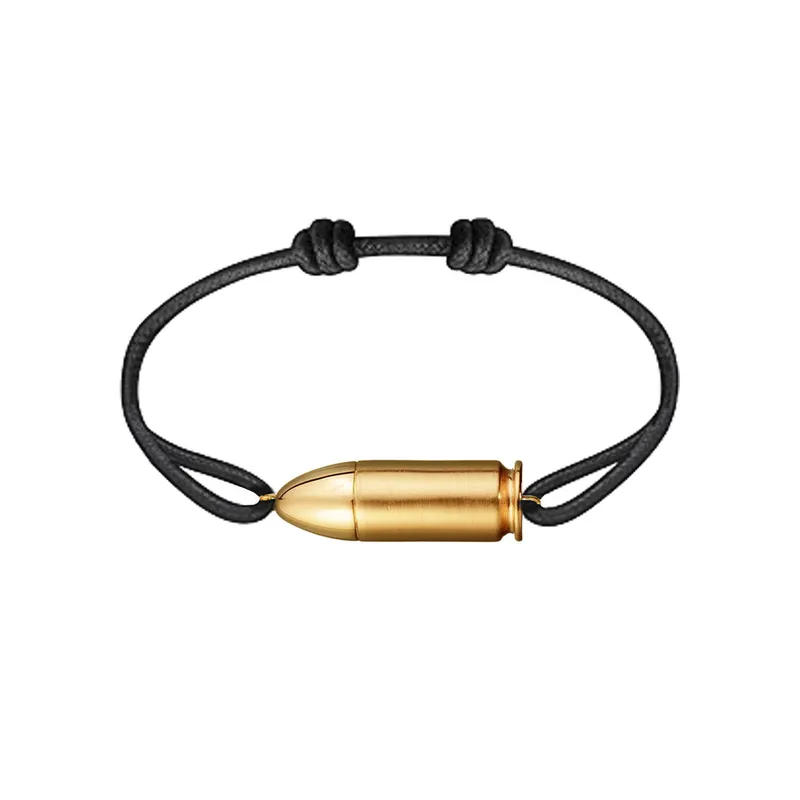 Bracelet Akillis cordon Bang Bang en or jaune - AKILLIS