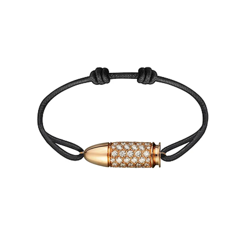 Bracelet cordon Akillis Bang Bang diamants - AKILLIS