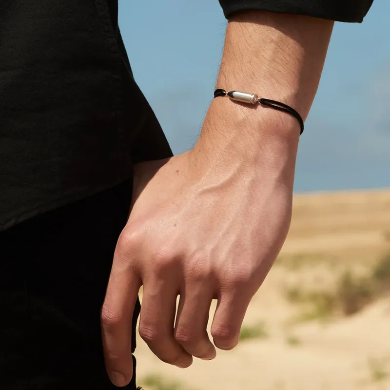 Bracelet Akillis Bang Bang sur cordon en titane - AKILLIS