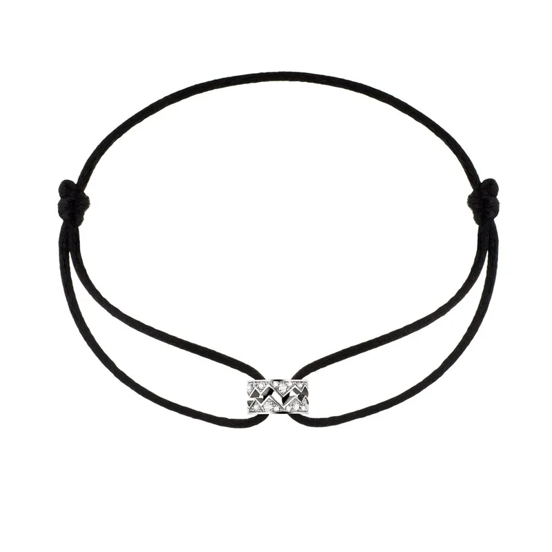 Bracelet Akillis cordon Capture Me diamants - AKILLIS