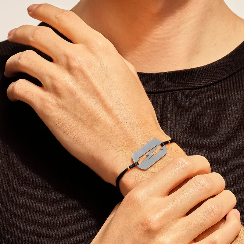 Bracelet Akillis LoveTag en titane - AKILLIS