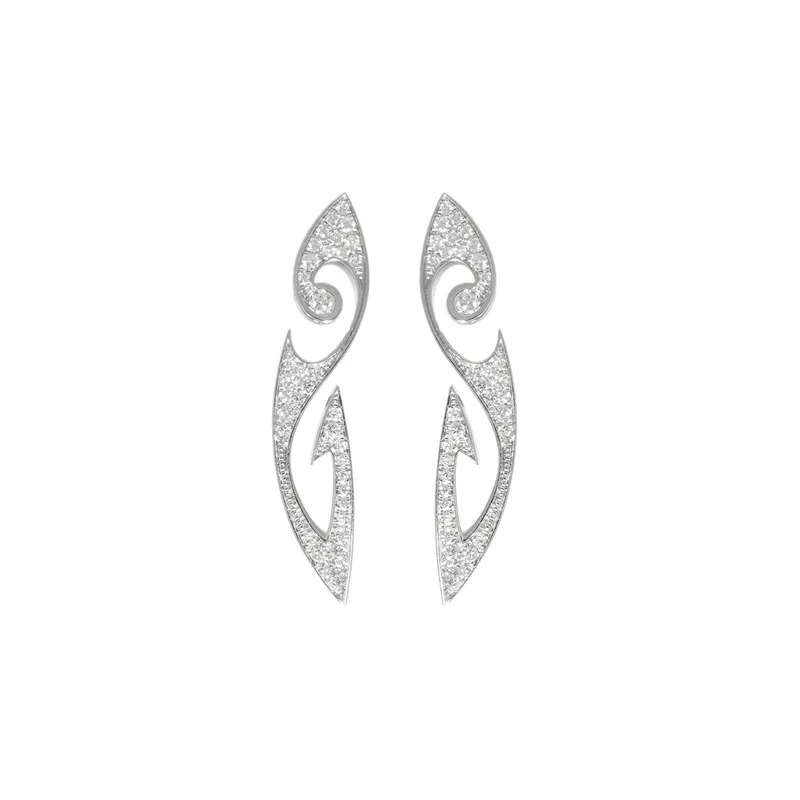 Boucles d'oreilles Akillis Tattoo diamants - AKILLIS