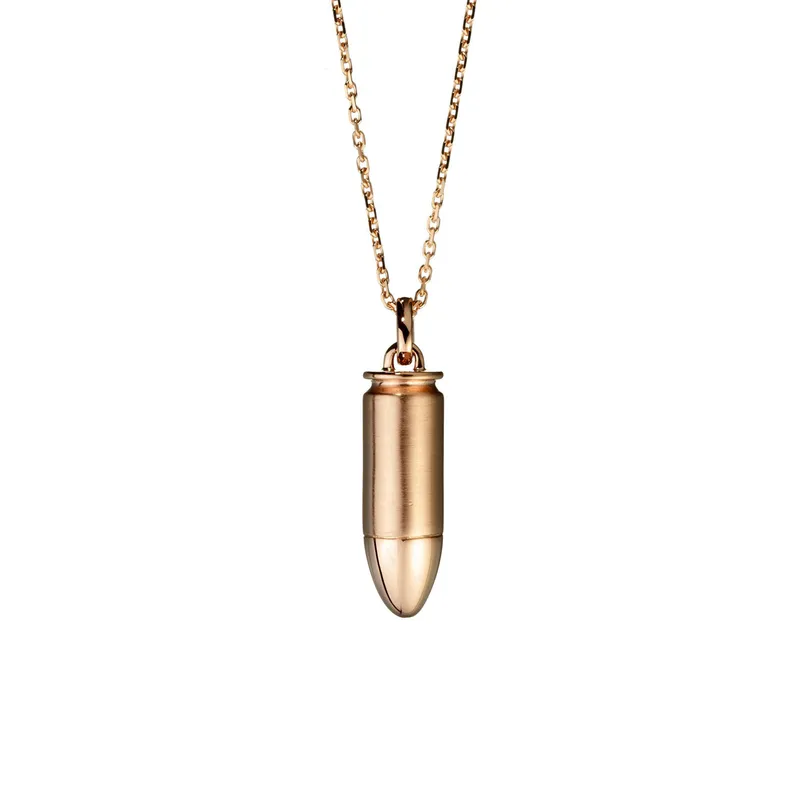 Pendentif Akillis sur chaîne Bang Bang en or rose - AKILLIS