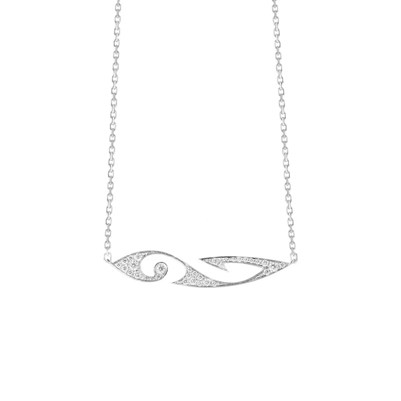 Collier Akillis Tattoo diamants Or blanc - AKILLIS