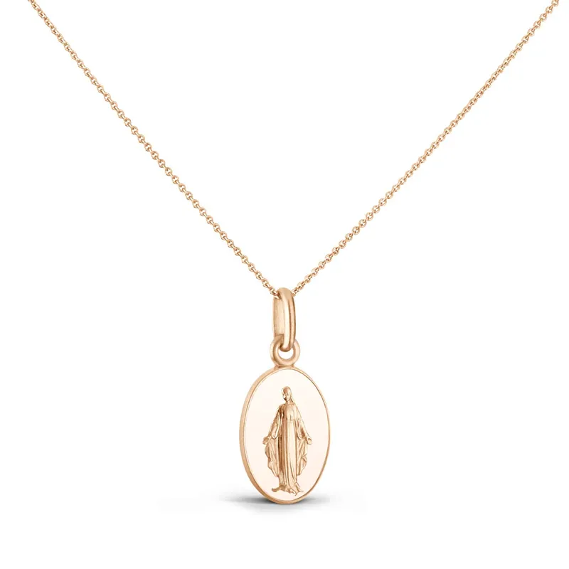 Médaille Miraculeuse Arthus Bertrand Rose Poudré - ARTHUS BERTRAND