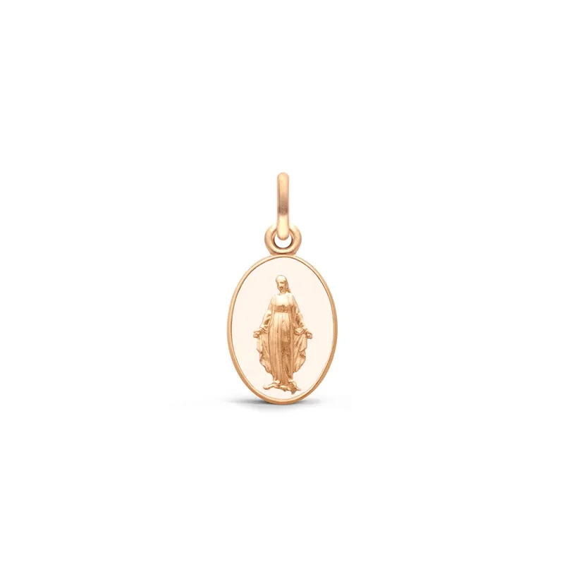 Médaille Miraculeuse Arthus Bertrand Rose Poudré - ARTHUS BERTRAND