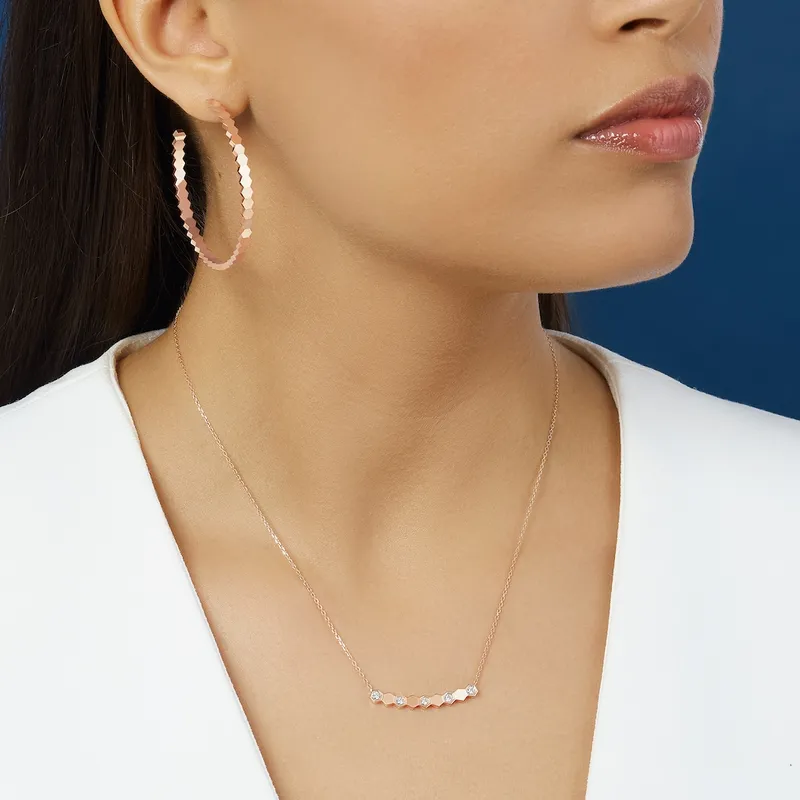 Créoles Bee de Chaumet Or Rose - CHAUMET