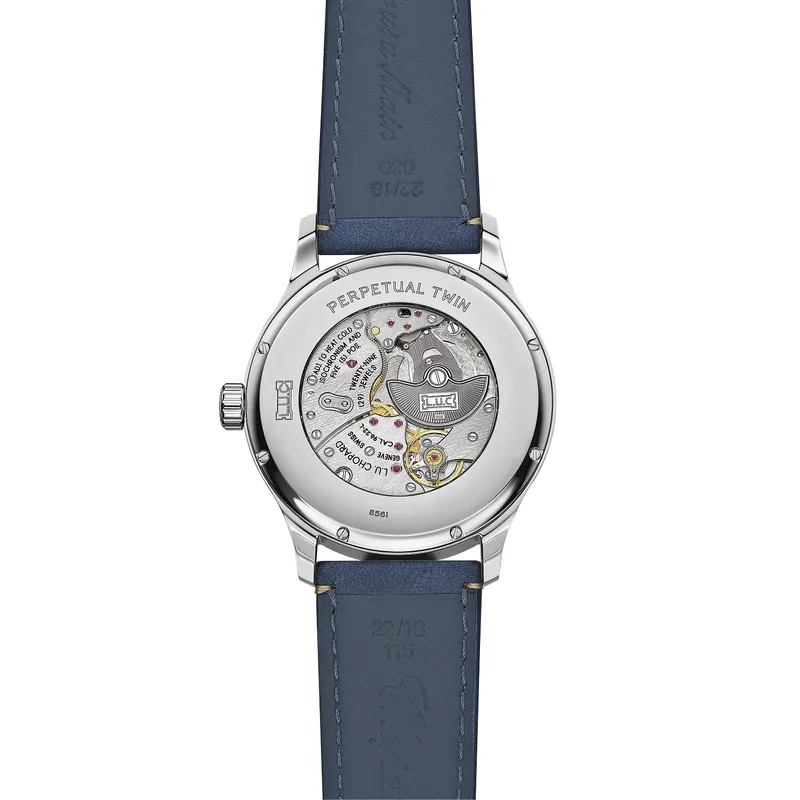 Montre Chopard L.U.C Perpetual Twin 43 mm, automatique, Lucent Steel™ - CHOPARD