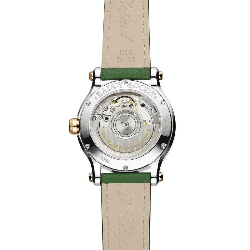 Montre Chopard Happy Golf sertie diamants - CHOPARD