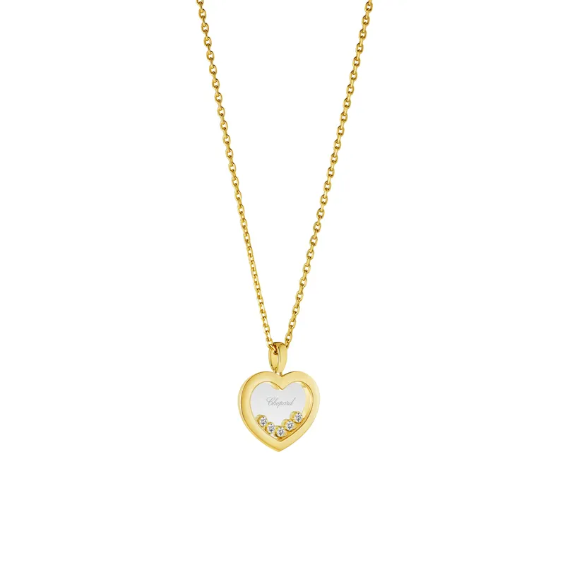 Pendentif Chopard Happy diamonds en Or jaune et diamants - CHOPARD