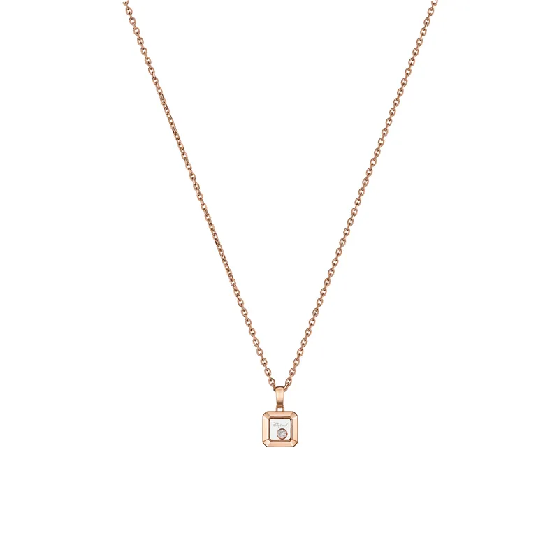 Pendentif Chopard Happy Diamonds Icons en Or Rose et Diamant - CHOPARD