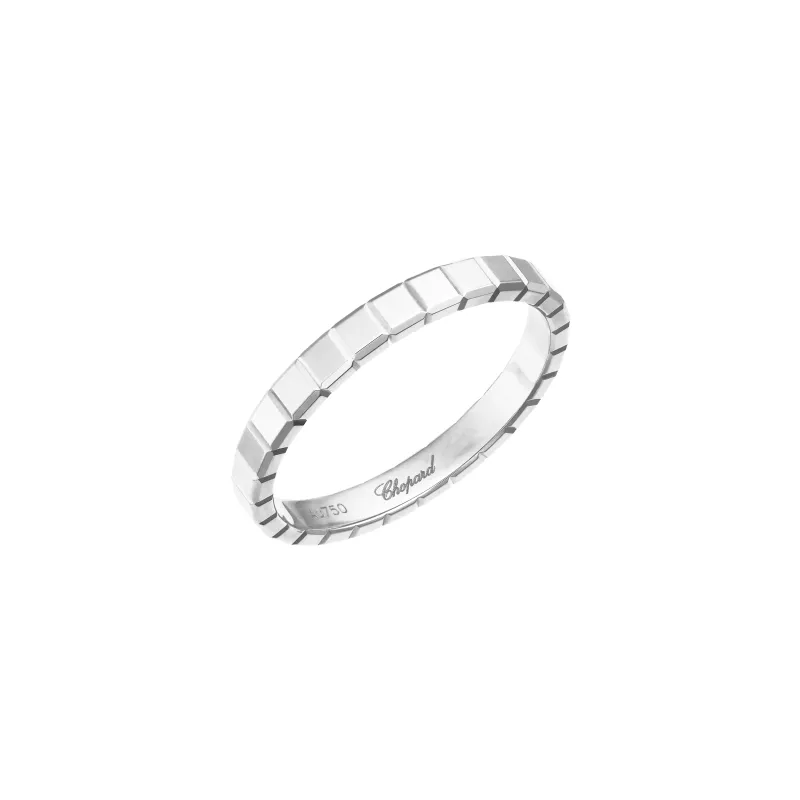 Bague Ice Cube Chopard en Or blanc - CHOPARD
