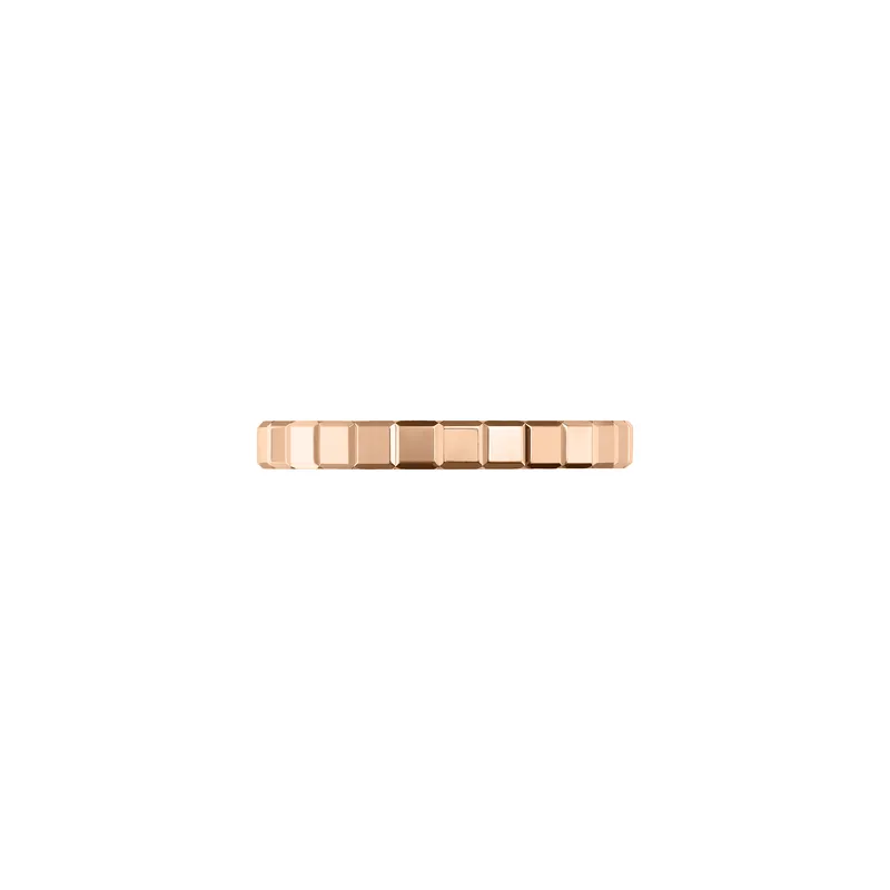 Bague Ice Cube Chopard Or Rose - CHOPARD