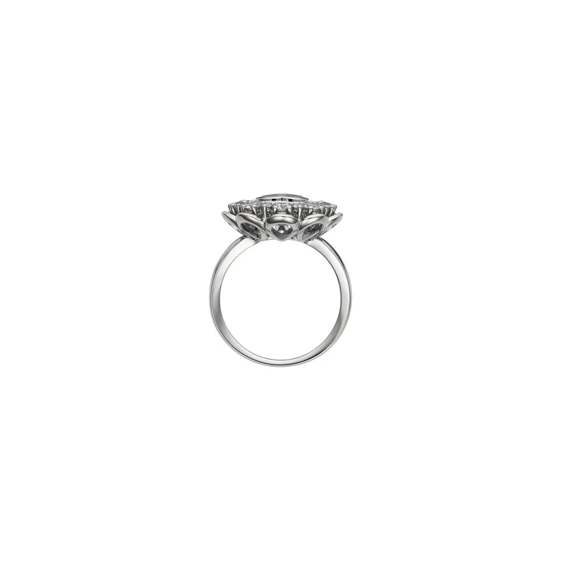 Bague Chopard Happy Diamonds en Or Blanc et Diamants - CHOPARD