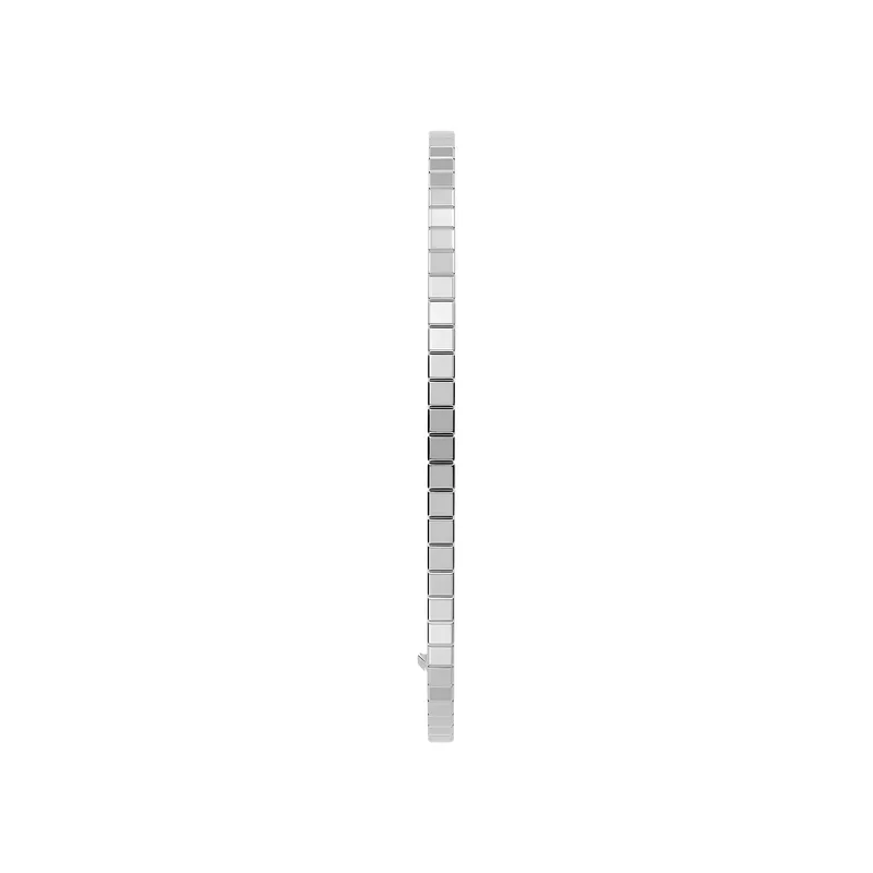 Bracelet Jonc Chopard Luxe Ice Cube, Or Blanc - CHOPARD
